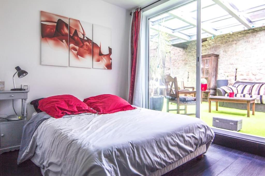 Appartement Avec Jardin Interieur 4 Pers Centre Ville Nemours Extérieur photo